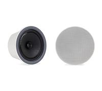 Pareja DE Altavoces Techo con Receptor Bluetooth FONESTAR KS-11B Amplificador Integrado 2 * 5W ENTRADAS AUX/EUROBLOCK Blanco
