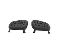 Pareja de Botones de Claxon Impresos en 3D (Negro) para Land Rover Discovery 2 TD5