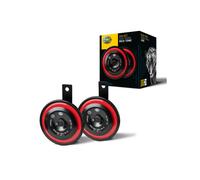 Pareja De Claxon 12V HELLA Con Acabado Deportivo Rojo ECE R28 115 dB(A)