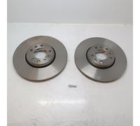 Pareja De Discos De Freno Delanteros Para Fiat Scudo Peugeot 407