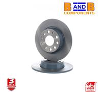 PAREJA DE DISCOS DE FRENO TRASEROS FEBI 36128 272MM RECUBIERTO SÓLIDO 5X112 V...