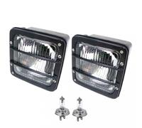 Pareja De Faros Delanteros Cuadrados COBO 05.161.000.03 DX/SX Con Bombillas