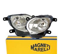 Pareja De Faros Delanteros Proyectores De Luz Alta DX+SX Marelli Fiat 500 Abarth