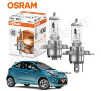 Pareja De Lámparas Osram H4 Classic Repuesto Compatible Para Ford KA Desde 2009
