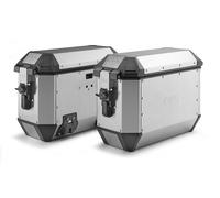 Givi Maletas laterales Trekker Alaska 36 L Monokey Aluminio Plata (par)
