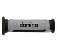 Pareja De Manillares Domino Universal Moto Turismo Plata-Antracita 120Mm