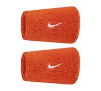 Pareja De Muñequera Alta Tenis Padel Nike SWOOSH Doublewide Tergisudor Naranja