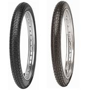 Pareja De Neumáticos Gomme Ciclomotor Mitas 2 1/4-16 38J Garelli VIP 3 Vintage