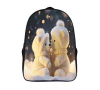 pareja de osos mochila 3d impresos vacaciones de invierno mochila estudiantes informal moda mochilas impreso 2 compartimento-16,para adolescentes adultos safari de senderismo