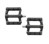 Pareja De Pedales Flat Negro HTPA01A.N HT-COMPONENTS Flat Bicicleta Pedales
