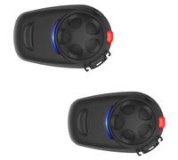 Pareja Intercomunicador SMH5 Universal SENA Para Casco Integral Modular Jet