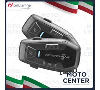 Pareja Interfono CELLULAR LINE Interfono U-COM 7R Para Casco Moto Scooter