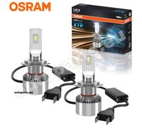 Pareja Kit 2 Bombillas OSRAM H7 64210DWXTR Para Faros De Auto Luz Blanca 6000K