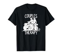 Pareja Marido Esposa Parejas Terapia ATV Camiseta