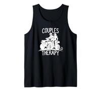Pareja Marido Esposa Parejas Terapia ATV Camiseta sin Mangas