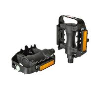 Pareja Pedales Bici MTB Para Bicicleta Mountain Bike Acero Y Resina Agarre