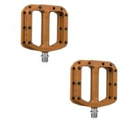Pareja Pedales Flat mk4 Compuesto 1505 Marrón BUMK4C.MA Burgtec Bici