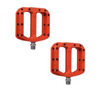 Pareja Pedales Flat mk4 Compuesto 1505 Naranja BUMK4CO Burgtec Flat Bici Pedales