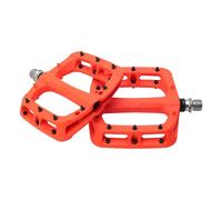 Pareja Pedales Flat pa03a Naranja Fluo HTPA03A.O HT-COMPONENTS Flat Bici Pedales