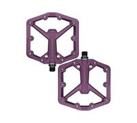 Pareja Pedales Stamp 1 gen2 Grande Violeta CB16817 Crank Brothers Flat Bici