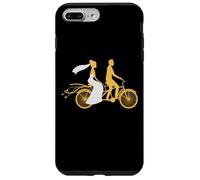 Pareja recién Casada Bicicleta tándem Aniversario de Boda Matrimonio Carcasa para iPhone 7 Plus/8 Plus