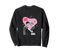 Pareja retro - Hasta que el odio nos separe - Ironía romántica Sudadera