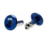 Pareja Tapas Terminales Manillar MTB de Aluminio Azul 129000007 Odi Manillar