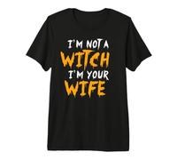 Parejas a Juego No Soy Realmente una Bruja, Soy tu Esposa Camiseta Premium