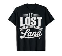 Parejas a Juego si se Pierden Regreso a Lana Divertido Personalizado Camiseta gráfica económica