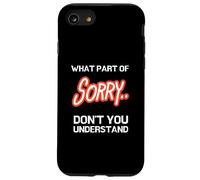 Parejas Disculpa - Lo Siento, no me Dejes Carcasa para iPhone SE (2020) / 7/8