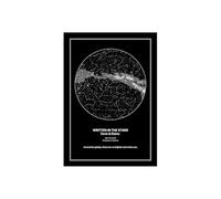 Parejas Personalizadas mapa Estelar Nombre Personalizado mapa Estelar Galáctico Lienzo Personalizado mapa Estelar Cartel de Constelación Imprimir mapa Estelar Significativo del Aniversario de Bodas