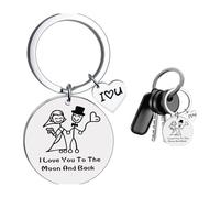 Parejas Regalos San Valentin, Pareja Llaveros Originales, Originales Llavero Pareja Regalo Novio Regalo Novia Cumpleaños Regalo Pareja Regalo San Valentin Hombre Mujer Regalo
