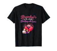 Parejas Una Célula Cerebral Amor Corazón Script Cita Camiseta