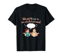 Parejas Una Célula Cerebral Divertido Perdimos Nuestra Mente Cita Camiseta