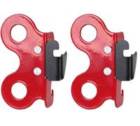 PARENCE - Abrelatas de mariposa roja 2 en 1 - Compacto y versátil - Abrelatas y abrelatas - Cocina de picnic para camping - Senderismo - Abrebotellas (Paquete de 2)