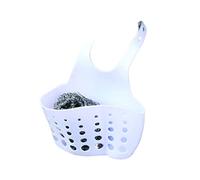 PARENCE - Cesta Colgante para Fregadero de baño y Grifo Colgante de Cocina con Soporte, Orificios para Bolsas de Drenaje Almacenamiento de grifos Colador Organizador Accesorios de Lavado Esponjas