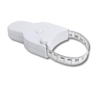 PARENCE.- Cinta métrica automática circunferencia 150 cm - Cinta métrica suave en centímetros para cuerpo, cintura, confección, bricolaje, costura, fitness, herramienta precisa y compacta