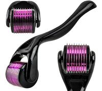 PARENCE - Derma Roller, 0.5 mm Dermaroller Face, Roller Micro Needle para estimular el crecimiento del cabello/Barba - 540 agujas para tonificar el cabello