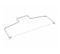PARENCE - Doble cuerda Divisor de Tarta - Doble Alambre Cuchillo de cuerda - Cortador de Queso y Pastel - Alambre de Acero Inoxidable 30 cm - Ancho 33 cm - Corte limpio y regular