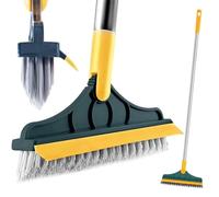 Parence.- Escoba de Limpieza multifunción con raspador de 103 x 22 cm - Cepillo de cerdas de Nailon Resistente | Mango Ajustable 120 ° Ideal para Suelos, baño, Cocina y Ventanas