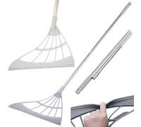 Parence.- Escobilla raspadora Suelo con Mango 95 cm - Cabeza de Silicona Flexible 30 cm - Rasqueta de Suelo Limpieza eficaz del Agua y los líquidos para Azulejos, Cocina, Baño