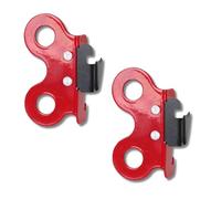 Parence.- Juego de 2 abrelatas manuales de metal - compacto y resistente | Abrelatas de camping, cocina, supervivencia, ligero y fácil de usar | 2 piezas