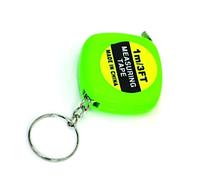 PARENCE.- Mini cinta métrica 1m, modisto de 3FT, sastre/Pequeño metro para petanca (1 metro) Llavero flexible tamaño bolsillo - Color aleatorio (azul, verde, naranja, amarillo ...)