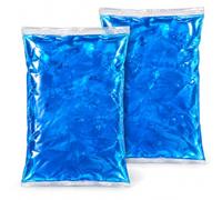 PARENCE. Paquete de 2 bolsas de gel caliente y frío de 150 g - Almohadillas térmicas reutilizables para agua caliente o fría - bolsas blandas para uso local