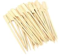 PARENCE.- Picos de bambú 18 cm - Juego de 50 | Brochetas de cóctel biodegradables | Aperitivo y barbacoa | Accesorios para frutas, carnes y tapas