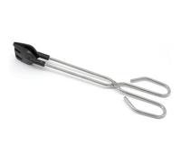 PARENCE.- Pinzas de cocina 30 cm - Mango de acero inoxidable y puntas de nylon resistentes - Pinzas multifunción Utensilio ideal para carnes, pastas, ensaladas, barbacoas