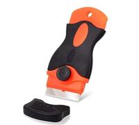 PARENCE.- Rascador para vitrocerámica e inducción - Limpiador de superficies de vidrio - Elimina la suciedad, el pegamento - Libre de arañazos - Herramienta de limpieza para cocina