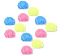 PARENCE.- Set de 12 gorros de ducha para mujer y niña - reutilizables e impermeables | Cómoda banda elástica | Protector Capilar de Baño - Talla Única - 12 Piezas