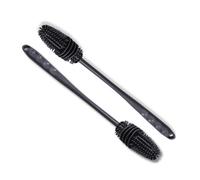 PARENCE.- Set de 2 Cepillos de Limpieza de Silicona Multiusos - 28x3 cm | Ideal para Botellas Botellas - Mango Largo, 2 Piezas