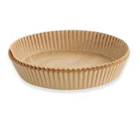 PARENCE.- Set de 20 Bases de Papel Redondas para Freidora de Aire 20/24 cm - Moldes Desechables Antiadherentes Resistentes al Calor - Airfryer, Horno, Microondas, Accesorios de Vapor